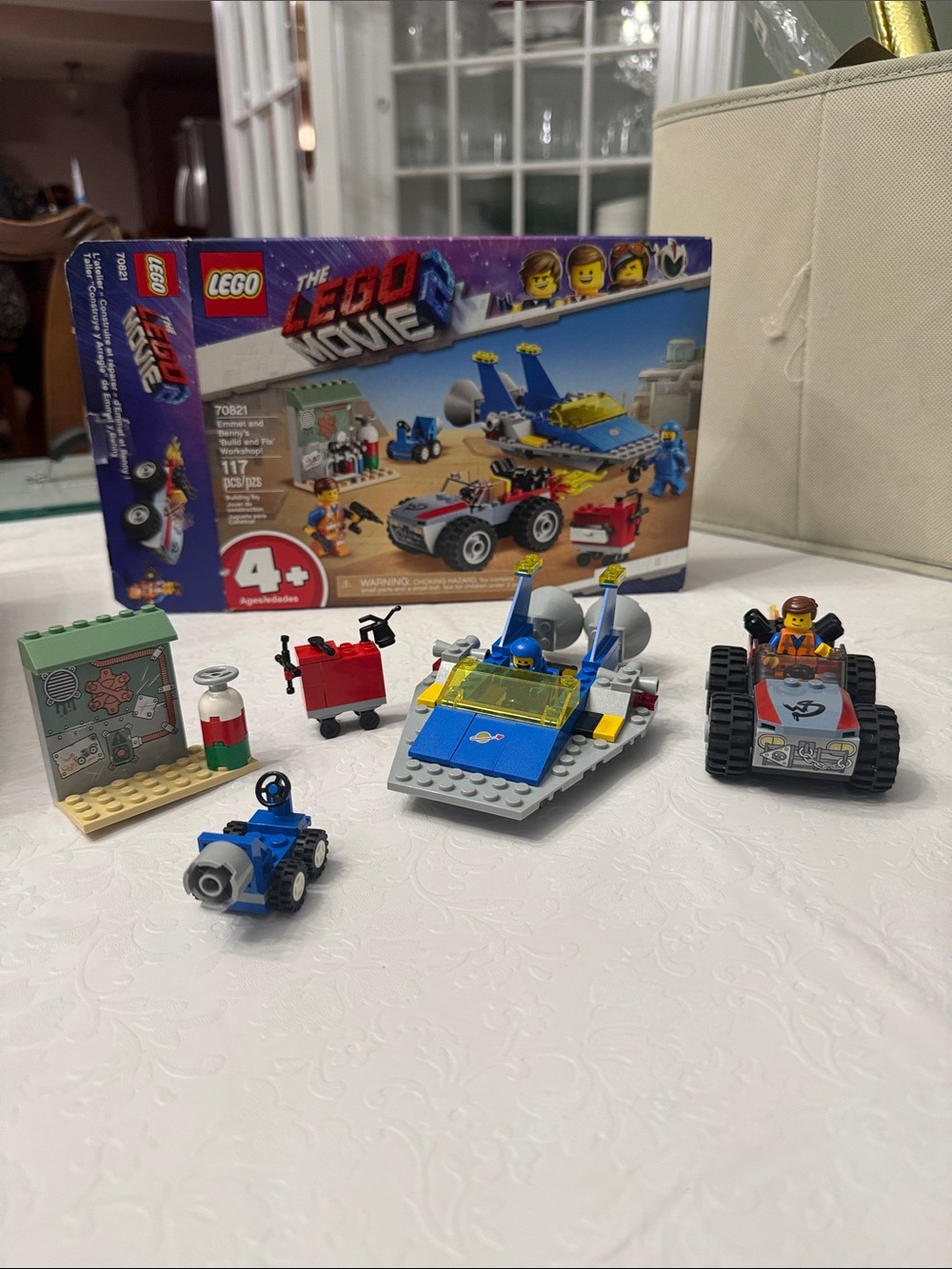 Lego Movie 2 Emmet and Bennys Build and Fix Workshop | Excellent | ages 4 +